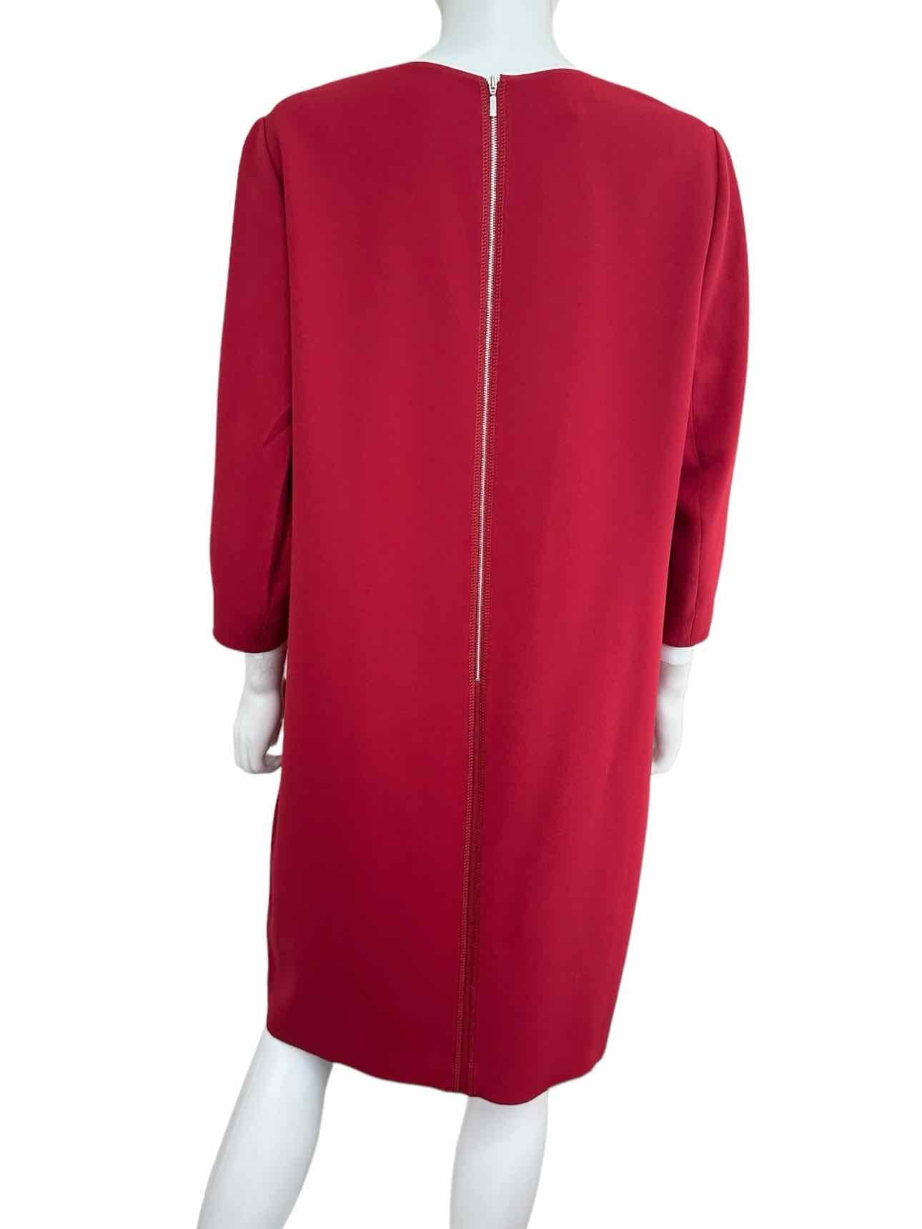 LAFAYETTE 148 NEW YORK Red Sheath Dress Size 12