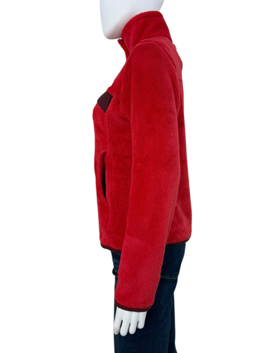 patagonia Red Re-Tool Snap-T Pullover Size S
