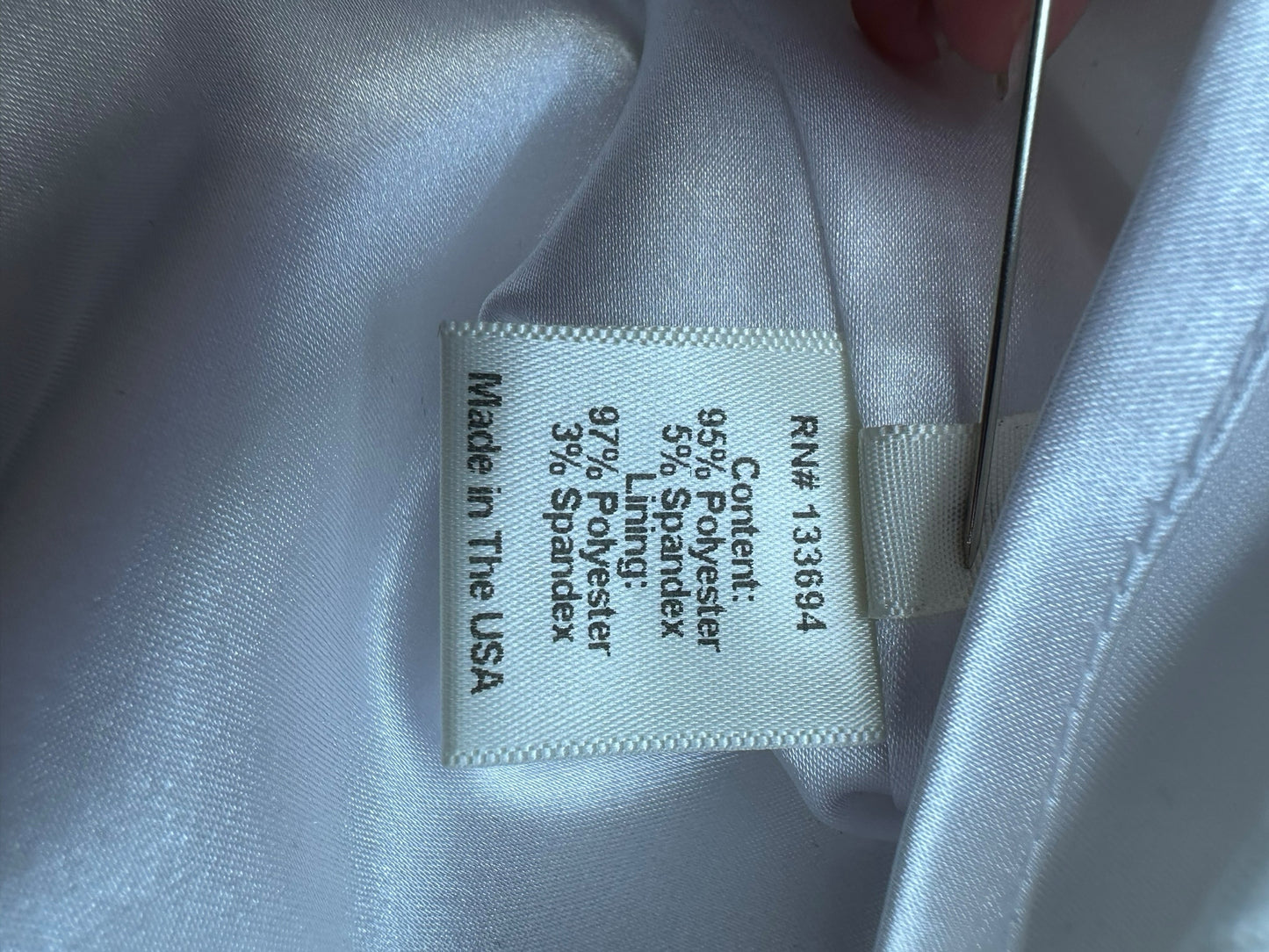 Paper Crown White Mini Dress Size 4
