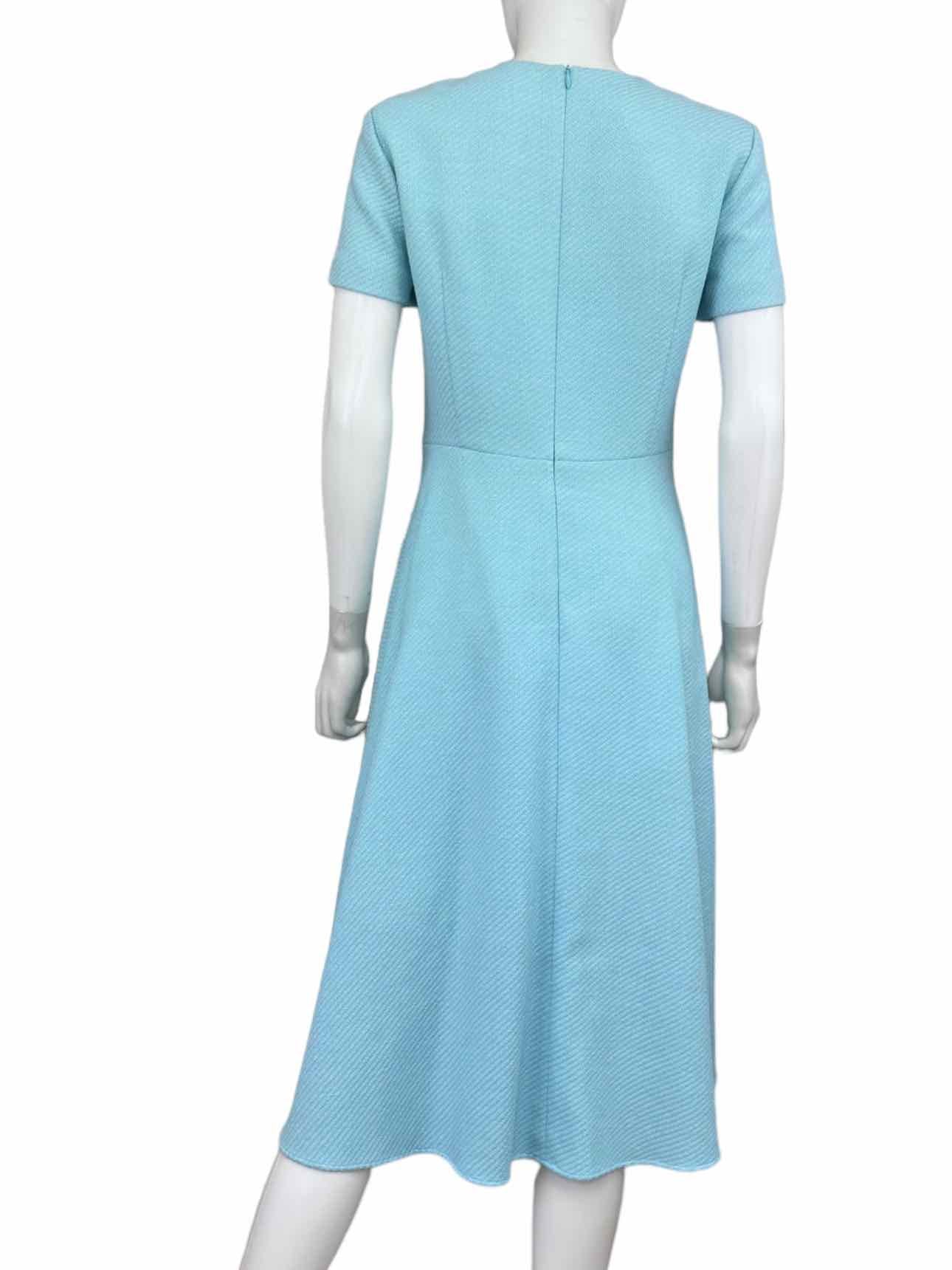 ESCADA Cerulean Blue Midi Dress Size 36