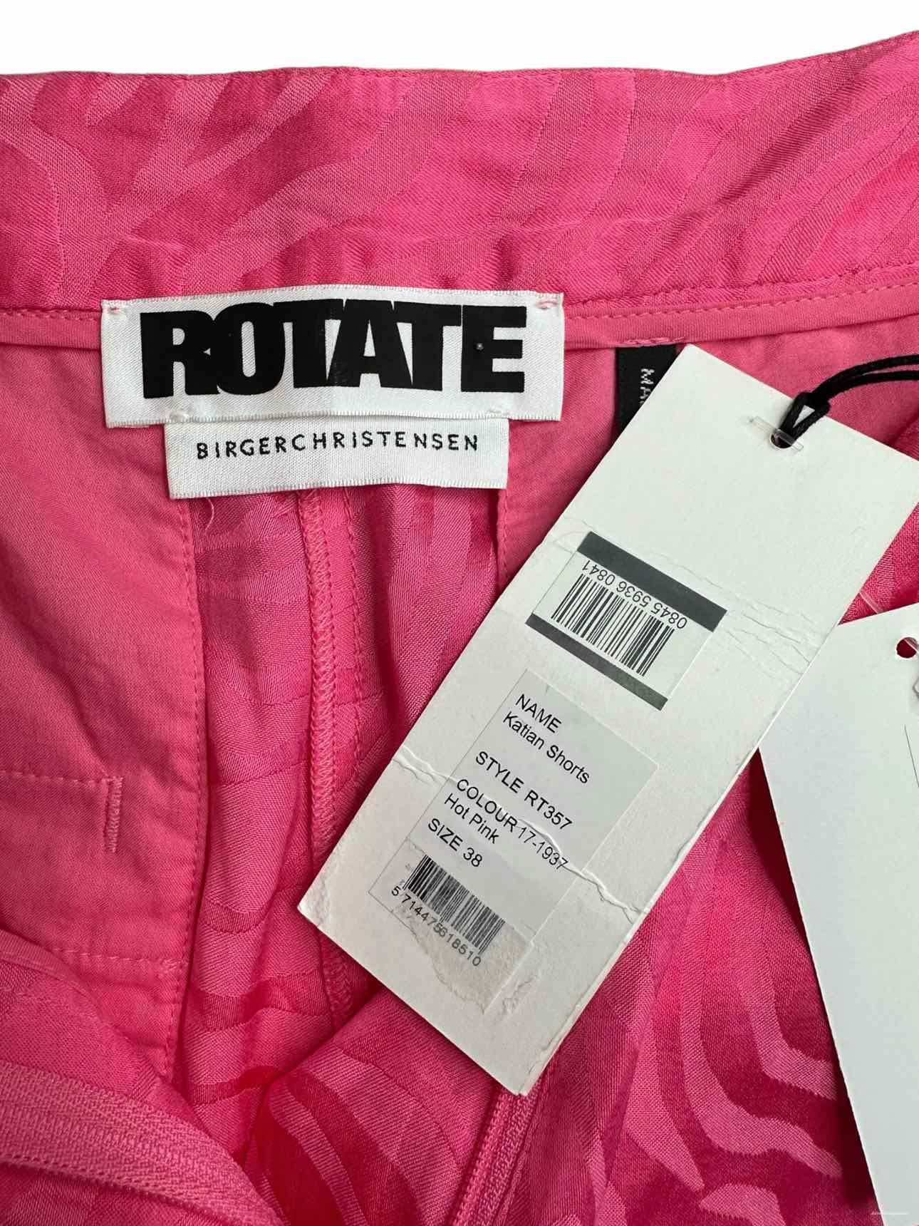 ROTATE NWT Hot Pink KATIAN Shorts Size 38