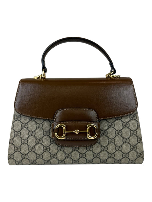 GUCCI Horsebit 1955 Medium Handle Handbag