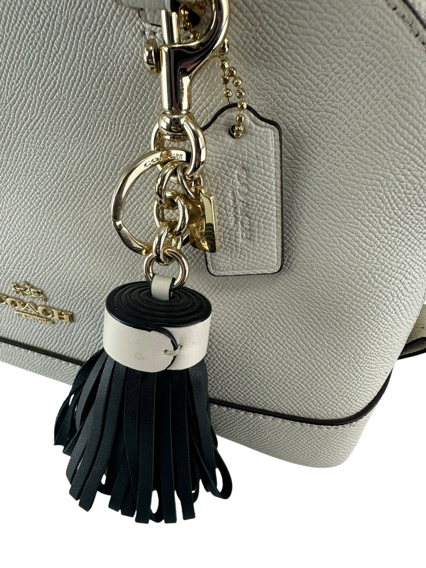 coach Cream Leather Purse