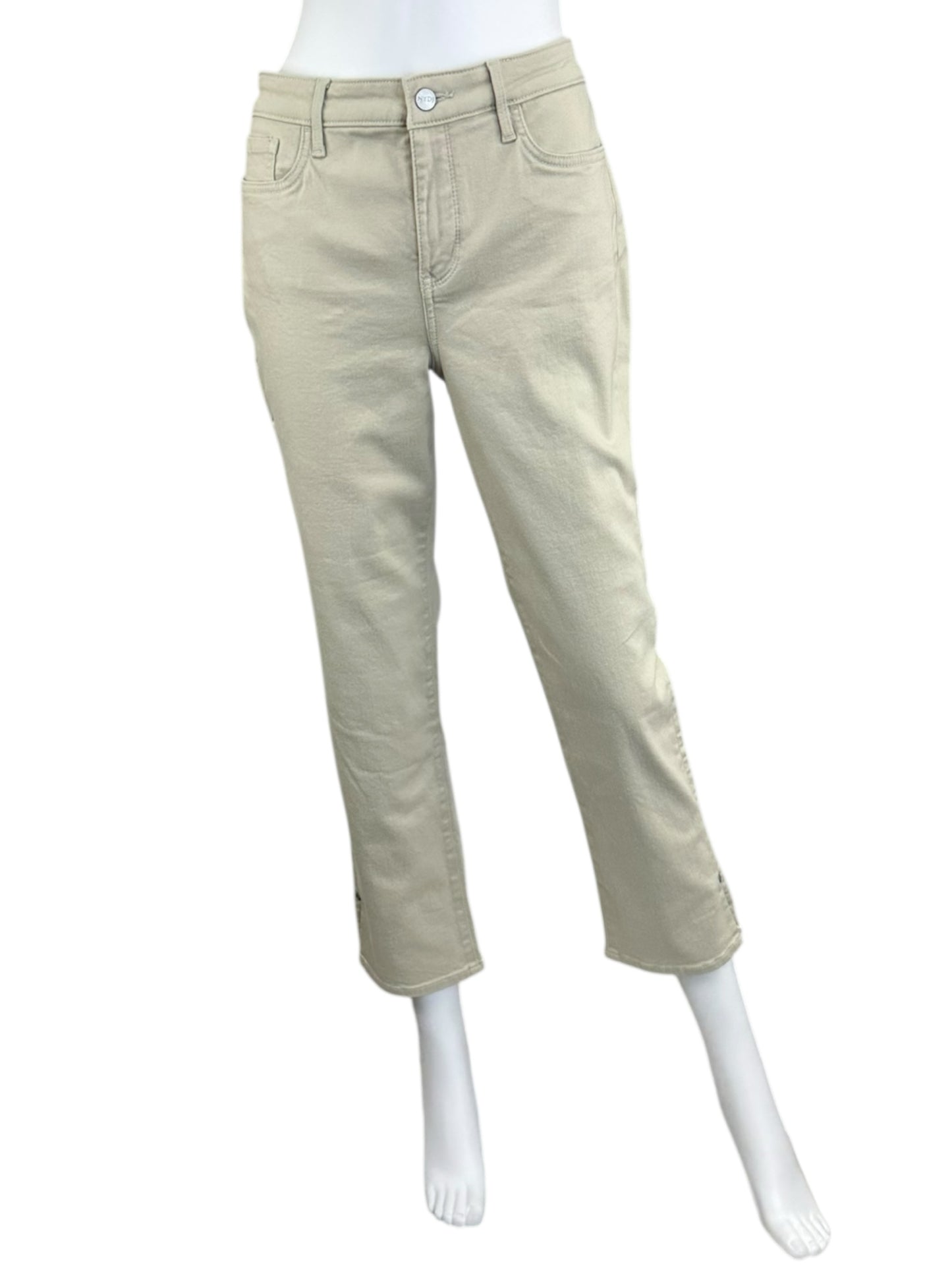 NYDJ NWT Cream Sheri Slim Jeans Size 10
