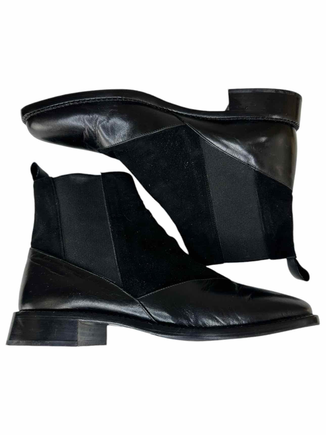giorgio armani Black Ankle Boots Size 36.5