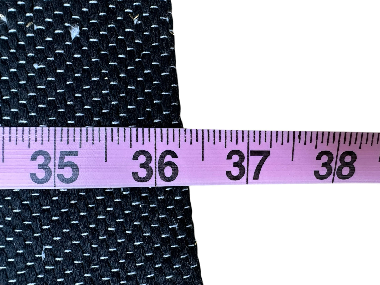 MILLY White Striped Tweed Coat Size 10