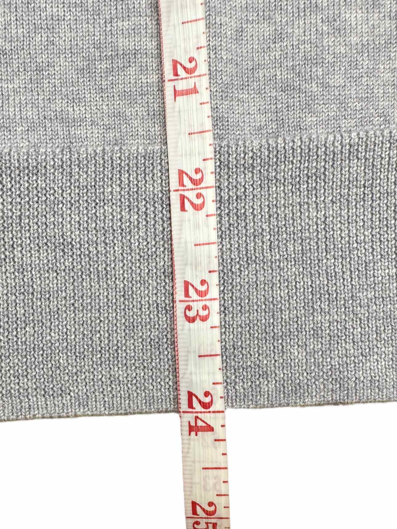 TRINA TURK Gray Merino Wool Sweater Size S