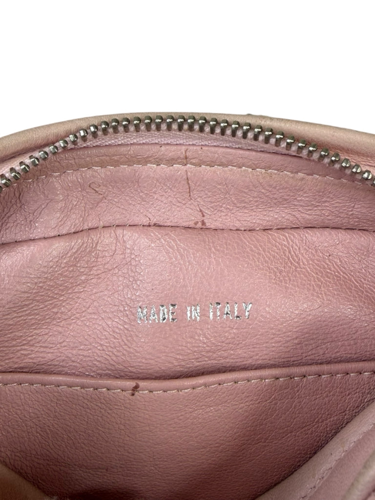 CHANEL Pink Quilted Leather Crossbody