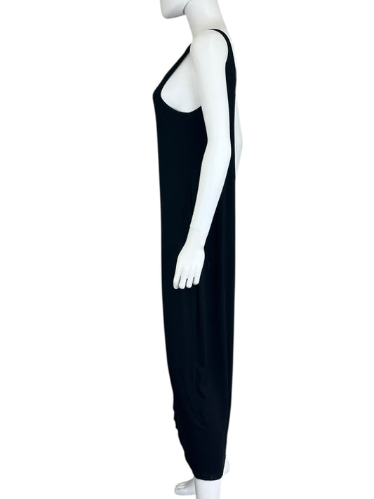 EILEEN FISHER Black Knit Maxi Dress Size S