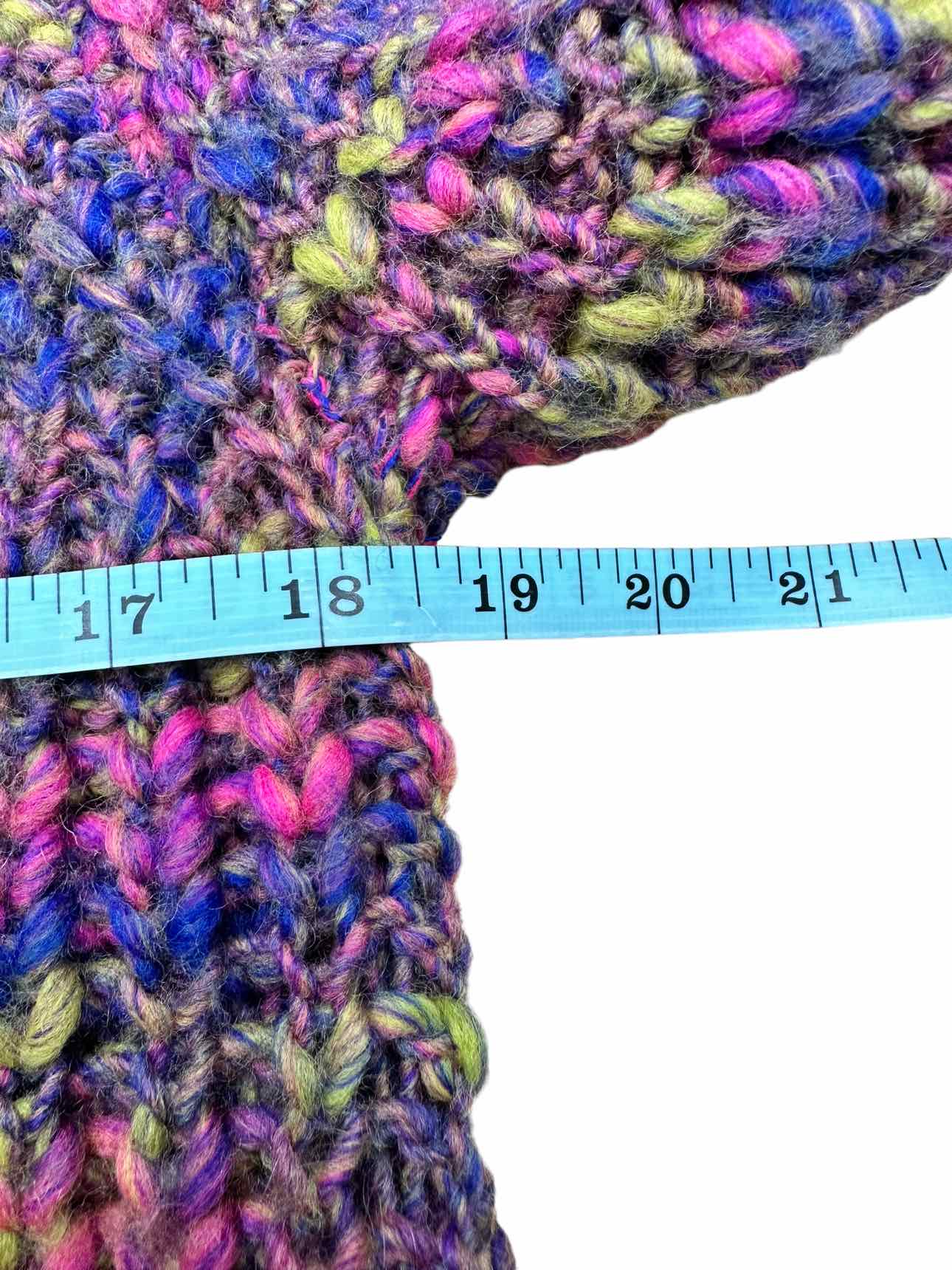 Sundance Multi-colored Wool Blend Duster Size M