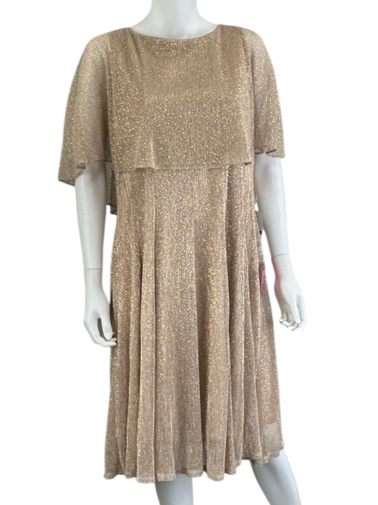 Gabby &Skye NWT Rose Gold Cocktail Dress Size 16
