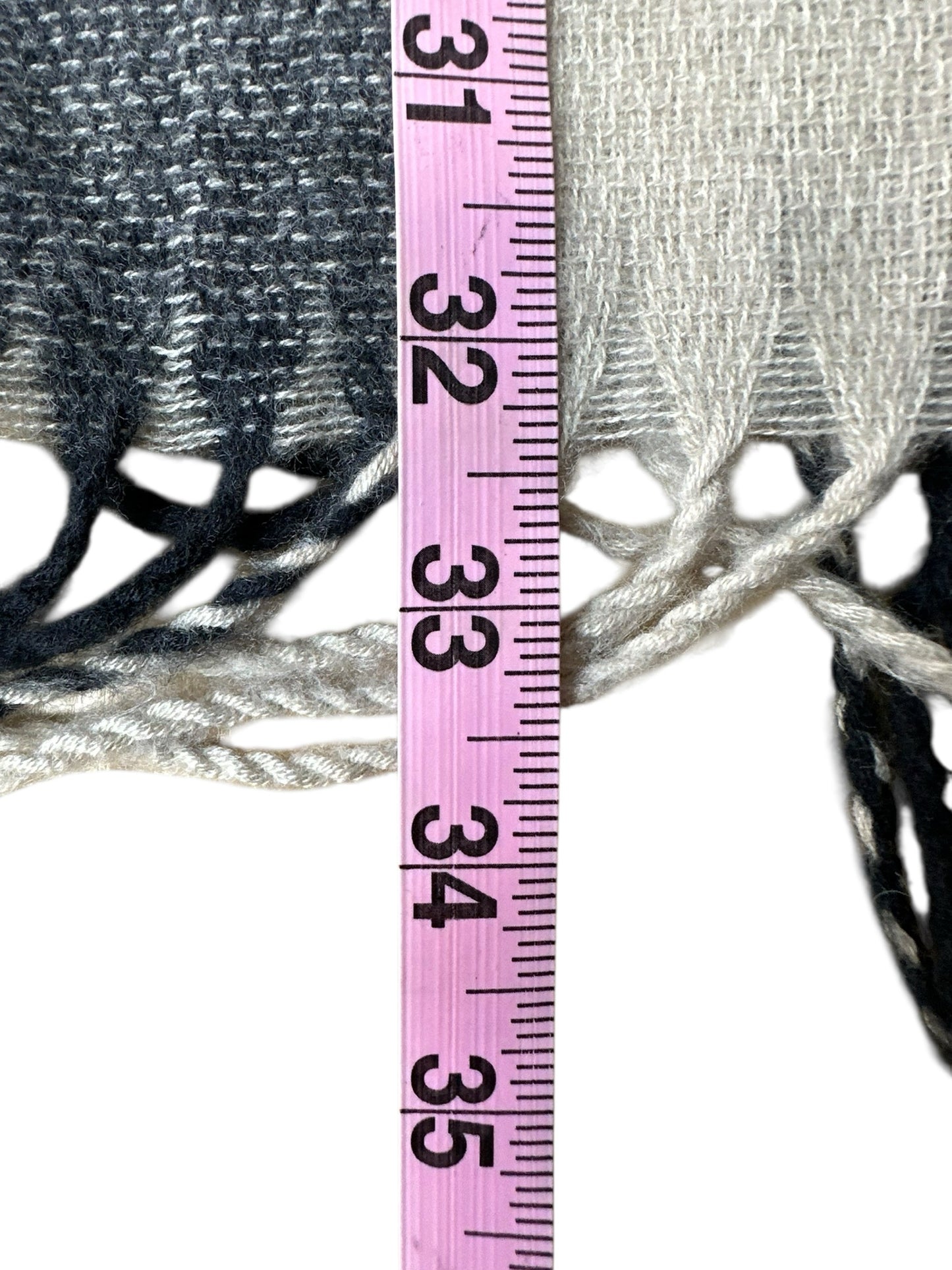 BANANA REPUBLIC Beige Checkered Poncho/Shawl Size O/S