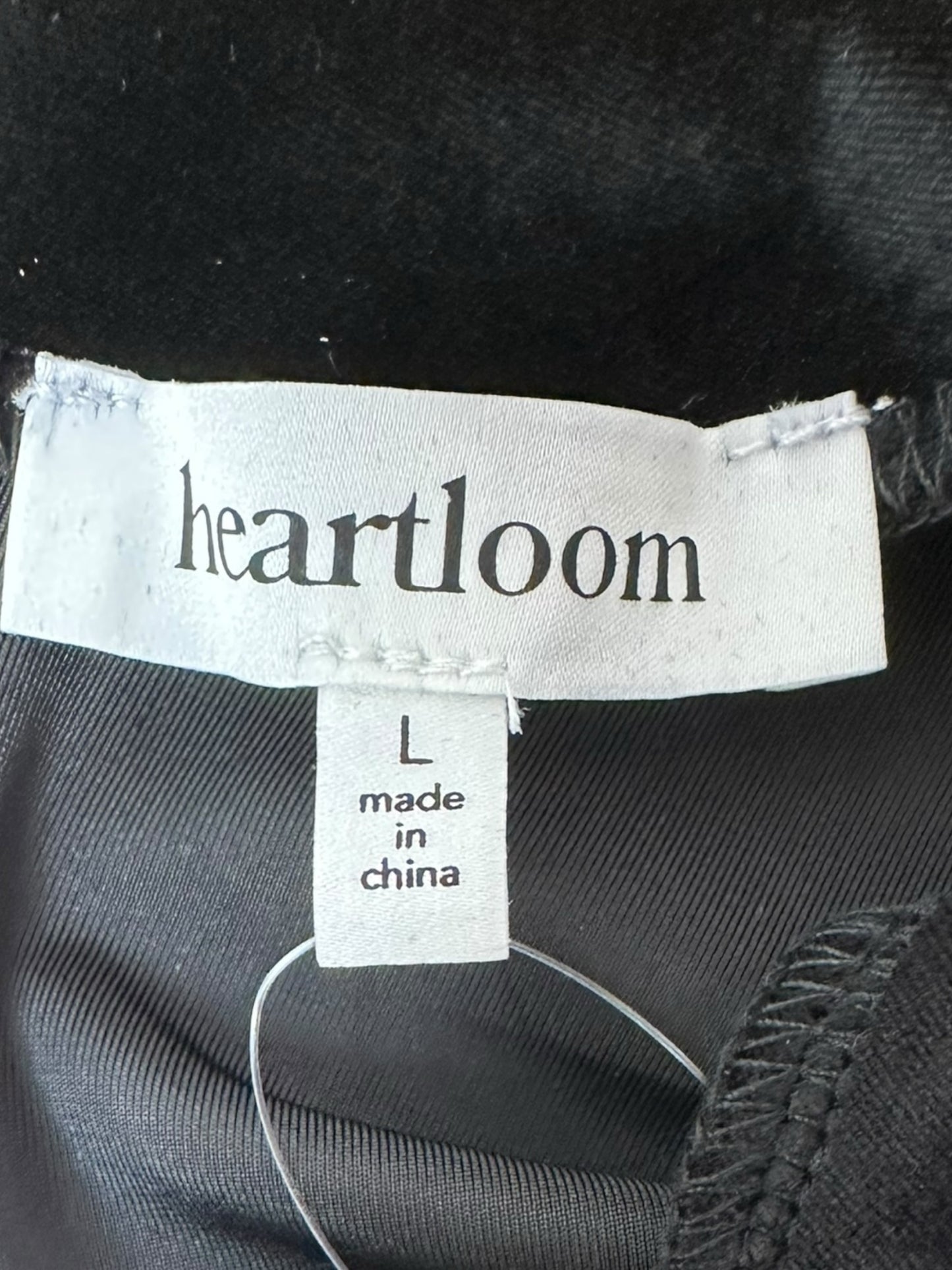 heartloom NWT Black Velvet Davila Cocktail Dress Size L