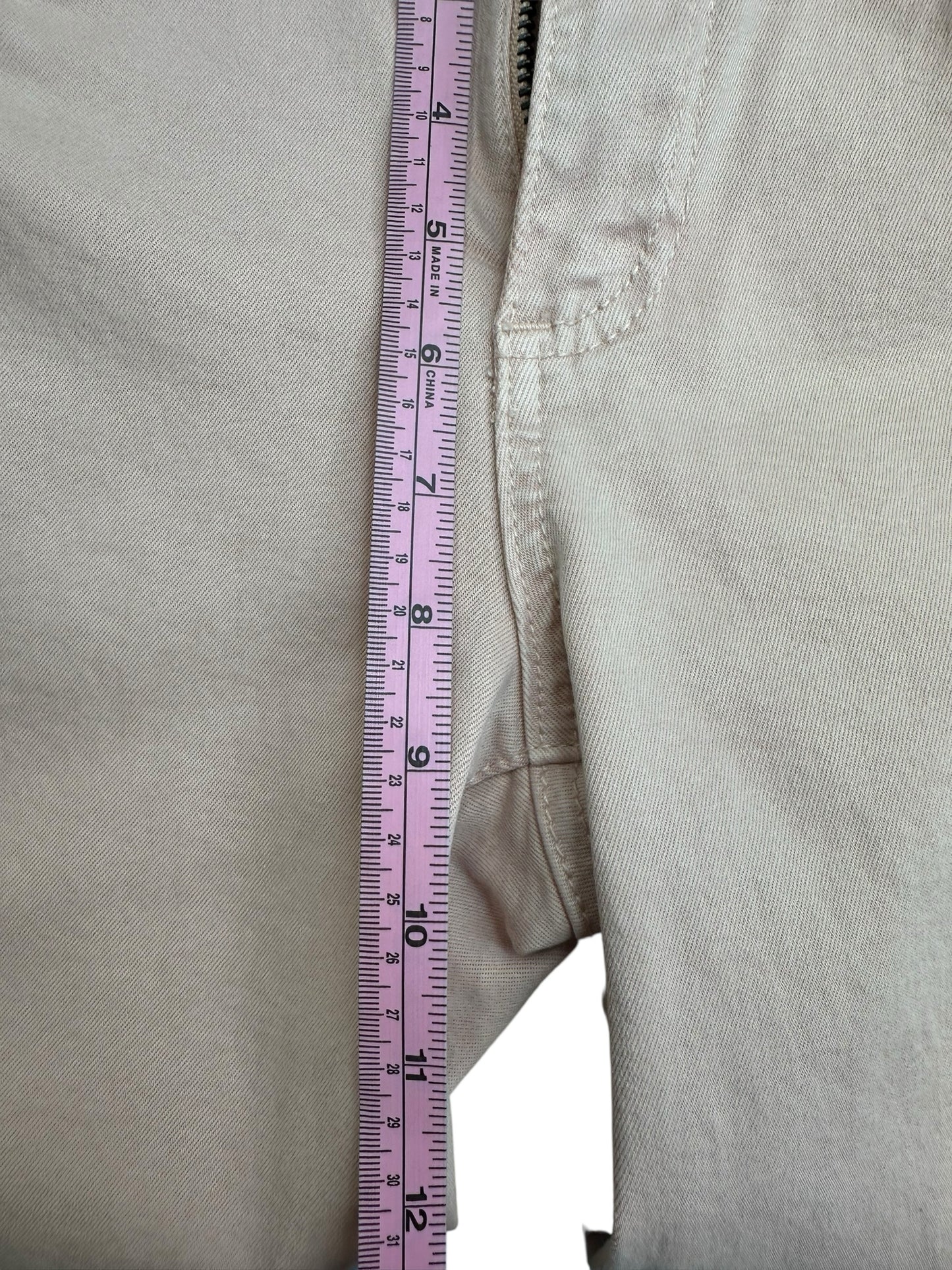 KUT from the Kloth Pink Amy Cropped Straight Leg Jeans Size 4