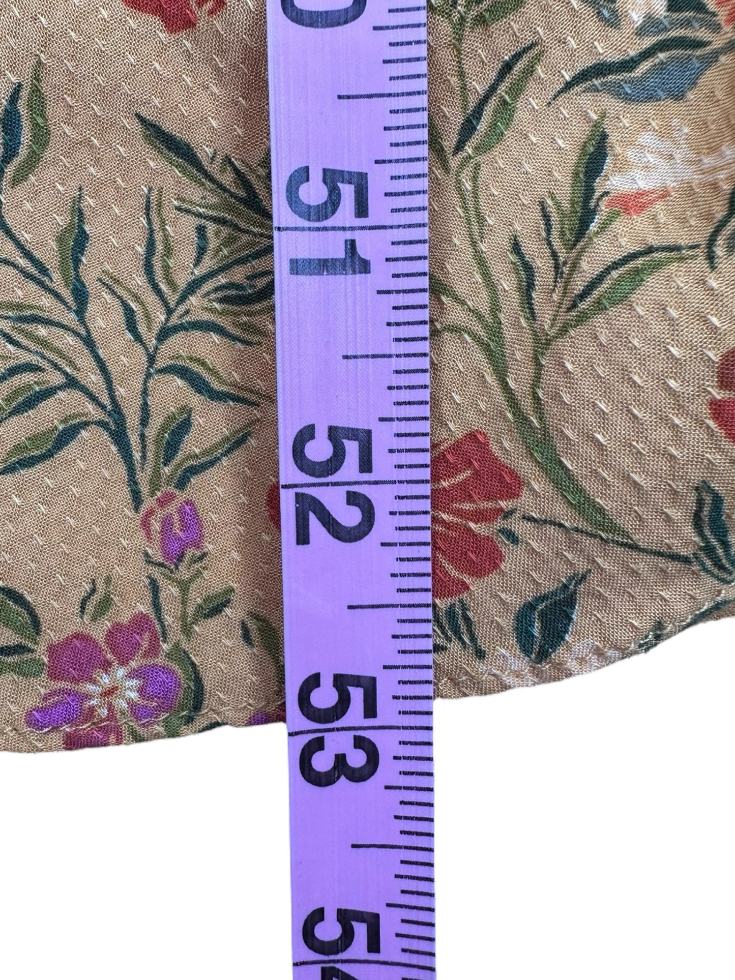 Olivaceous Multicolor Floral Casual Maxi Dress Size M