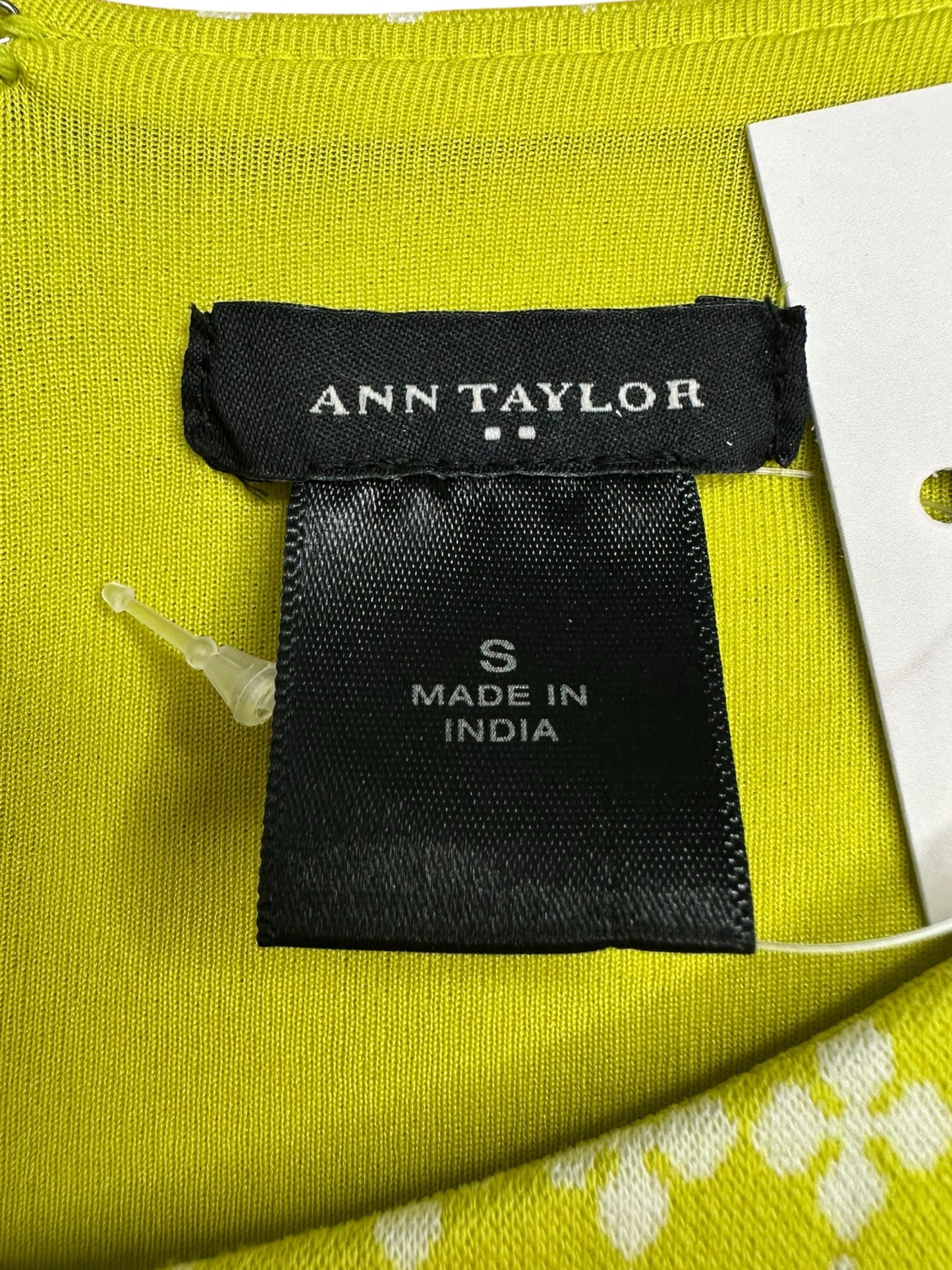Ann Taylor Yellow Mini Dress Size S