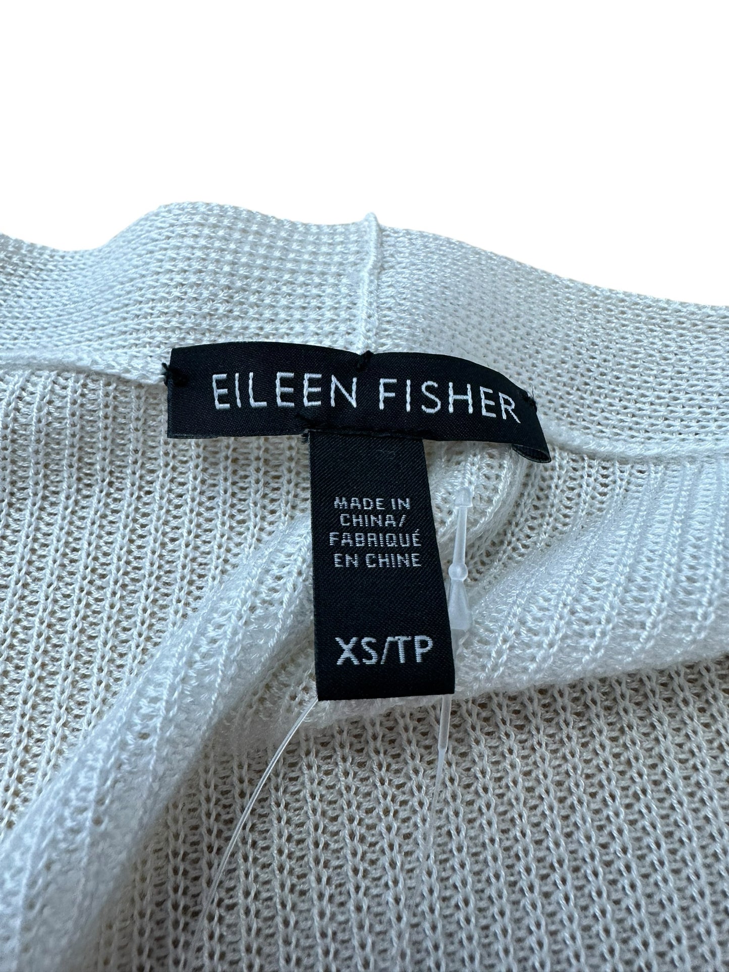 EILEEN FISHER White Duster Size XS