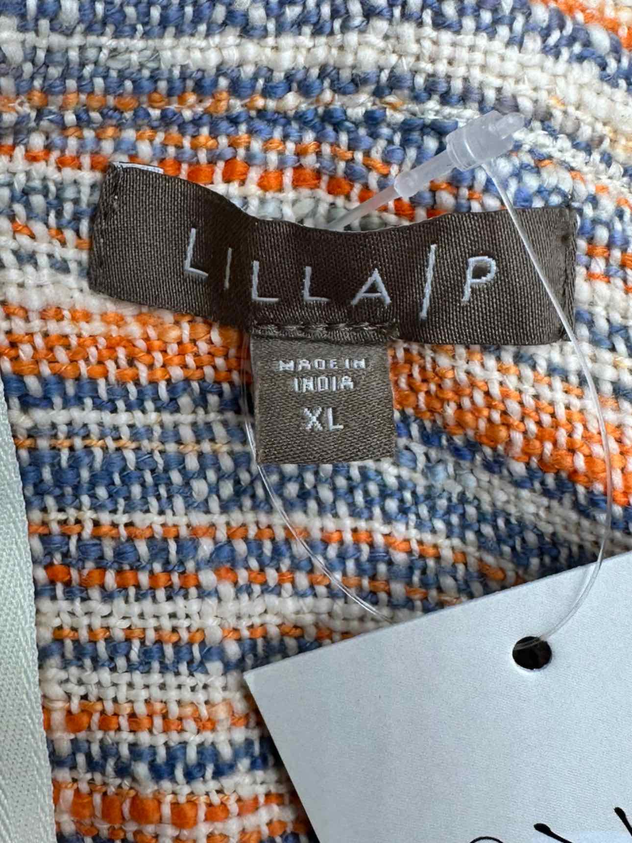 LILLA P 100% Cotton Tweed Tank Size XL