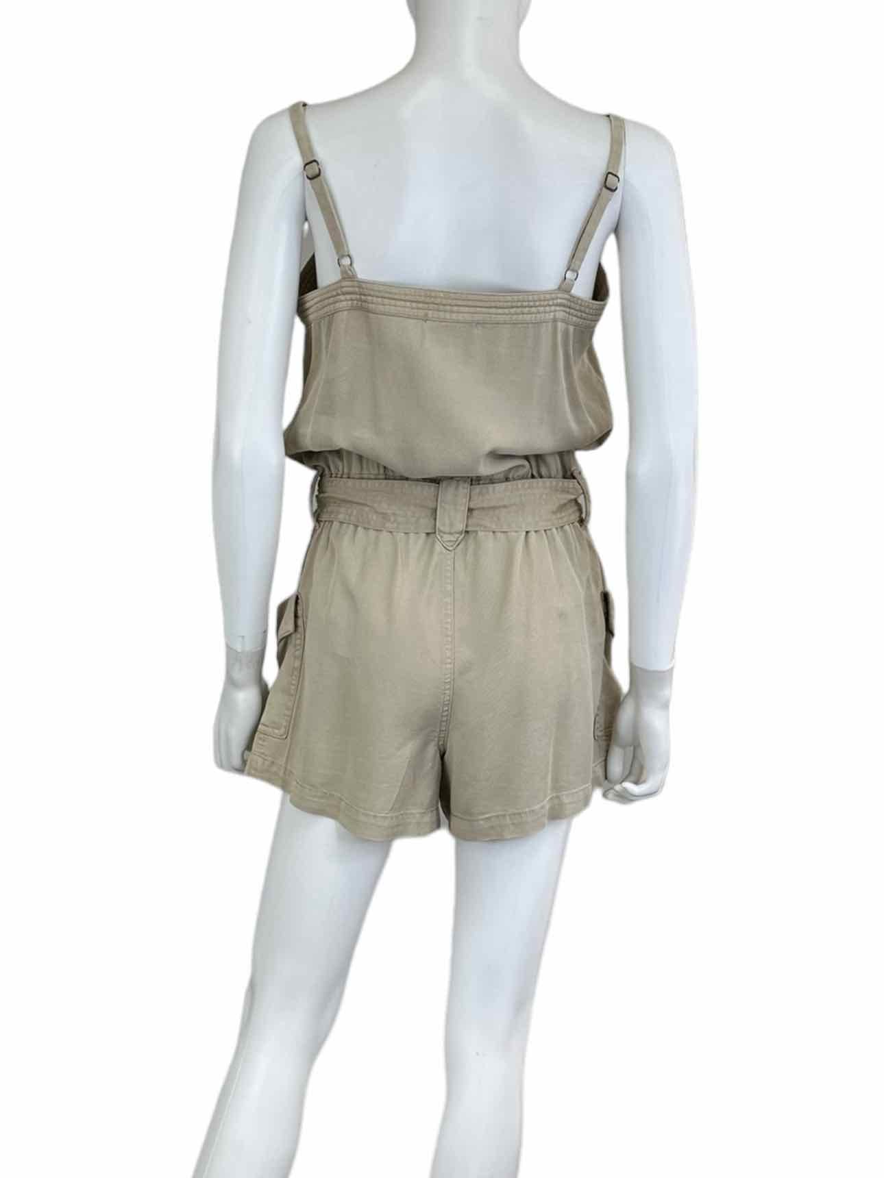 PAM&GELA Khaki Utility Romper Size S