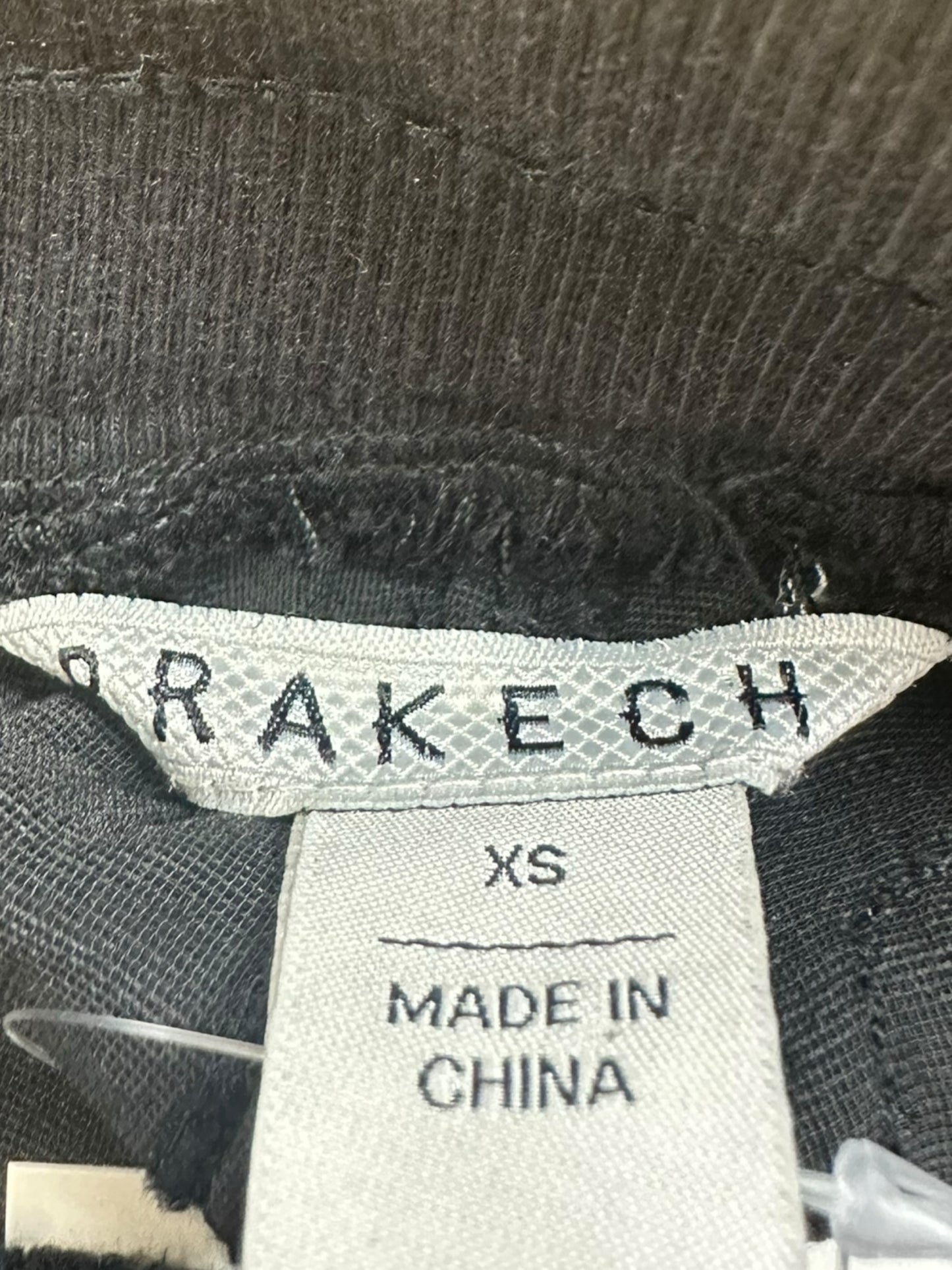 Marrakech Black Velour Joggers Size XS