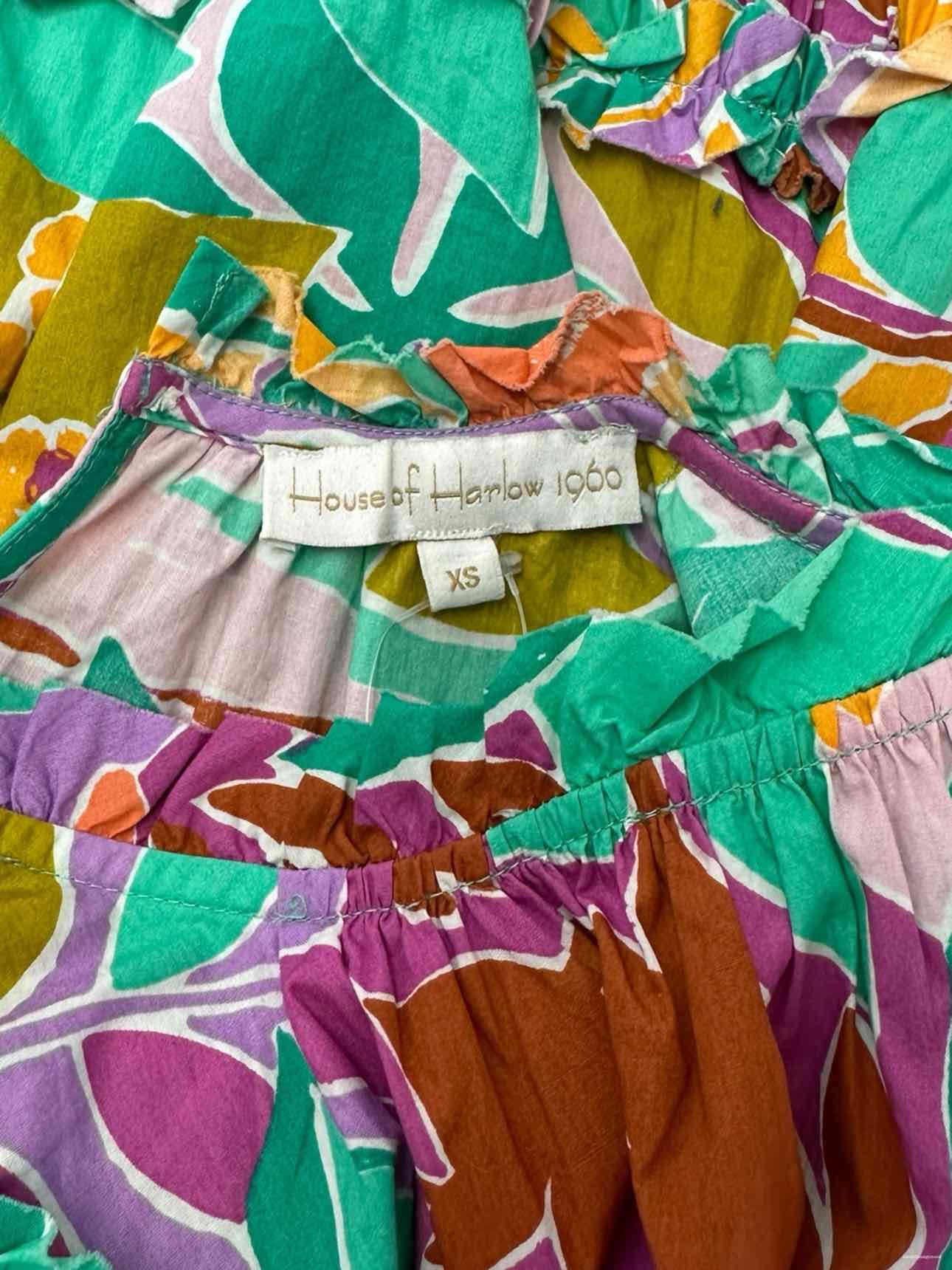 House of Harlow 1960 Printed Mini Dress Size XS