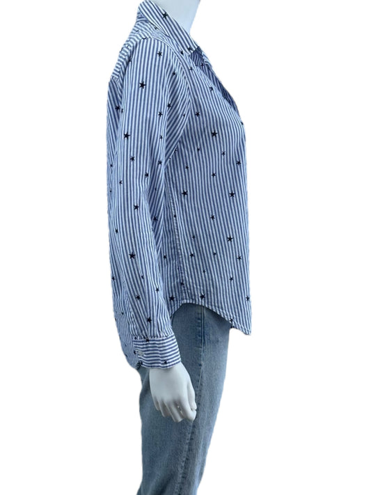 Rails Rosci Star Striped Button-Down Shirt Size S