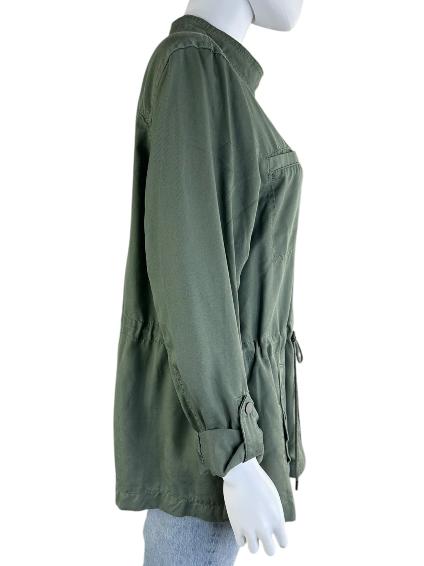 LOFT NWT Green Utility Jacket Size L