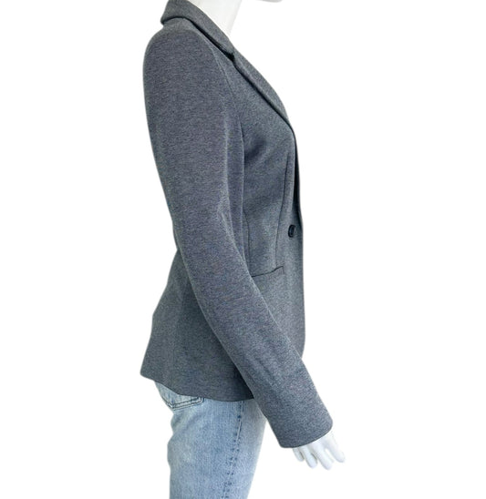 EXPRESS Grey Cotton Blazer Size S
