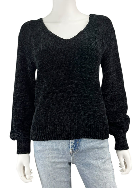 Tommy Bahama Black Chenille Sweater Size XS