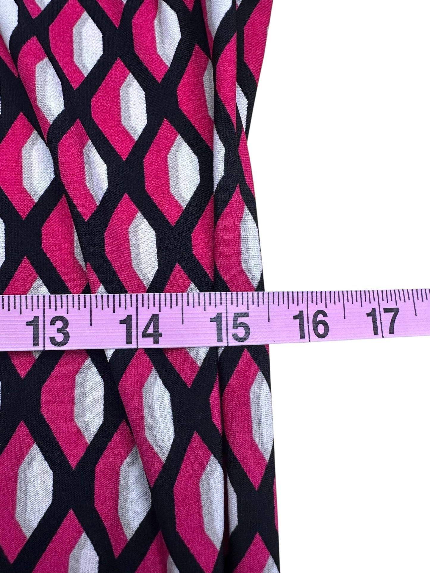 Calvin Klein Geo Print Shift Dress Size L
