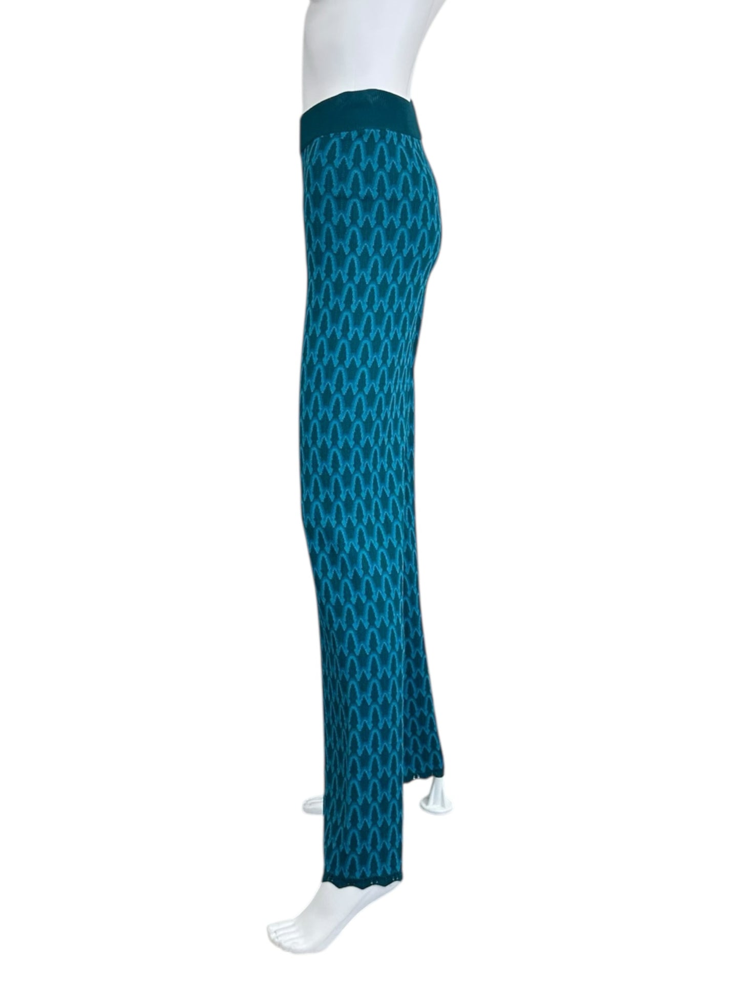 THE NORMAL BRAND Teal Knit Pants Size XS