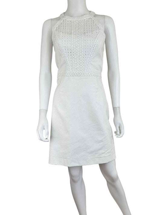 Lilly Pulitzer NWT Charlize White Eyelet Shift Dress Size 6
