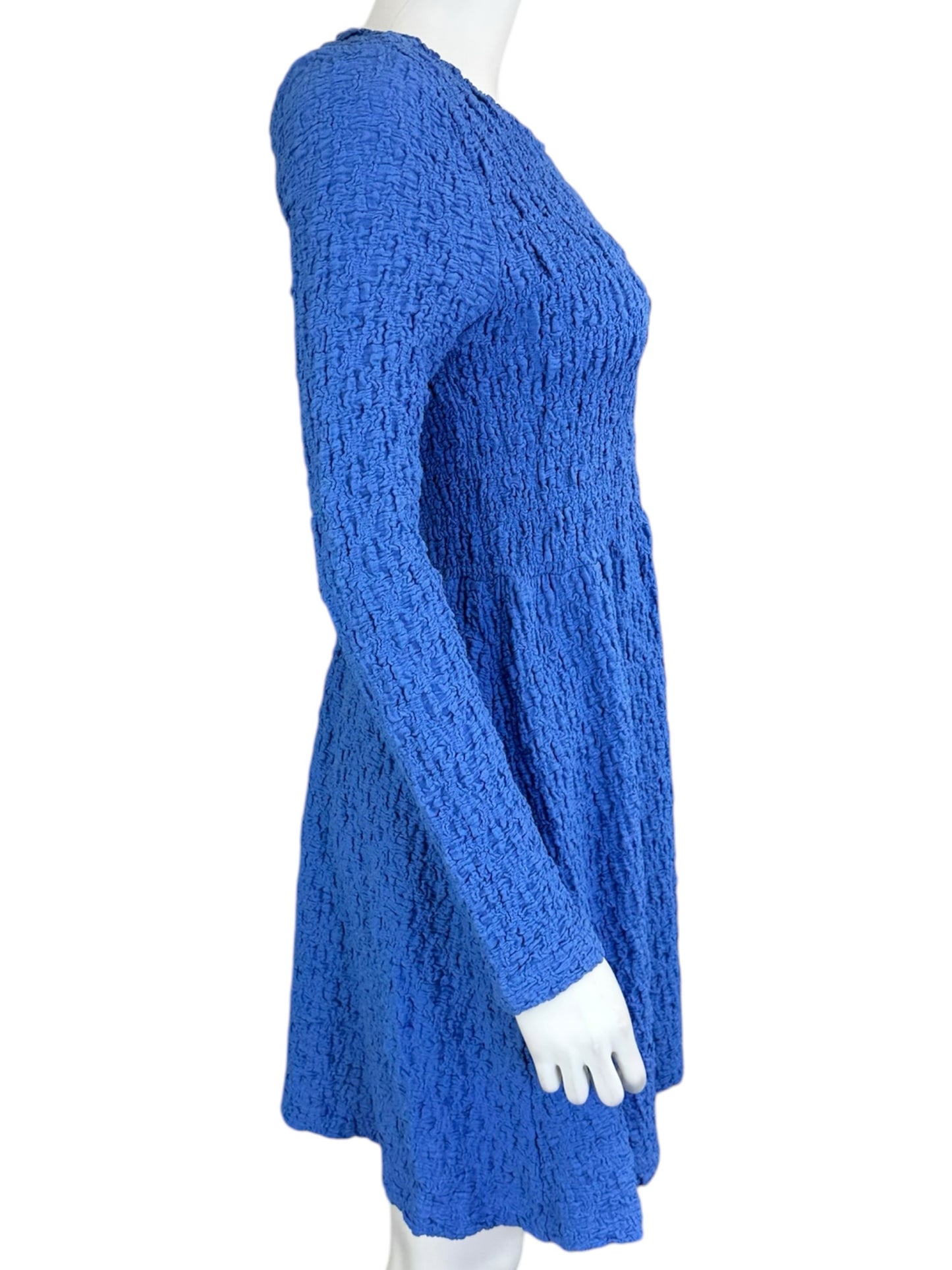 Saltwater Luxe NWT Blue Adrianna Long Sleeve Dress Size M