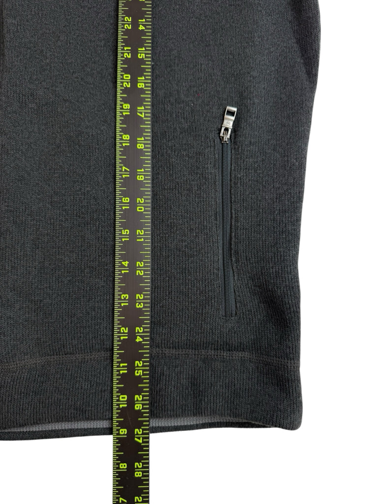 Peter Millar Black Fleece Knit Vest Size M