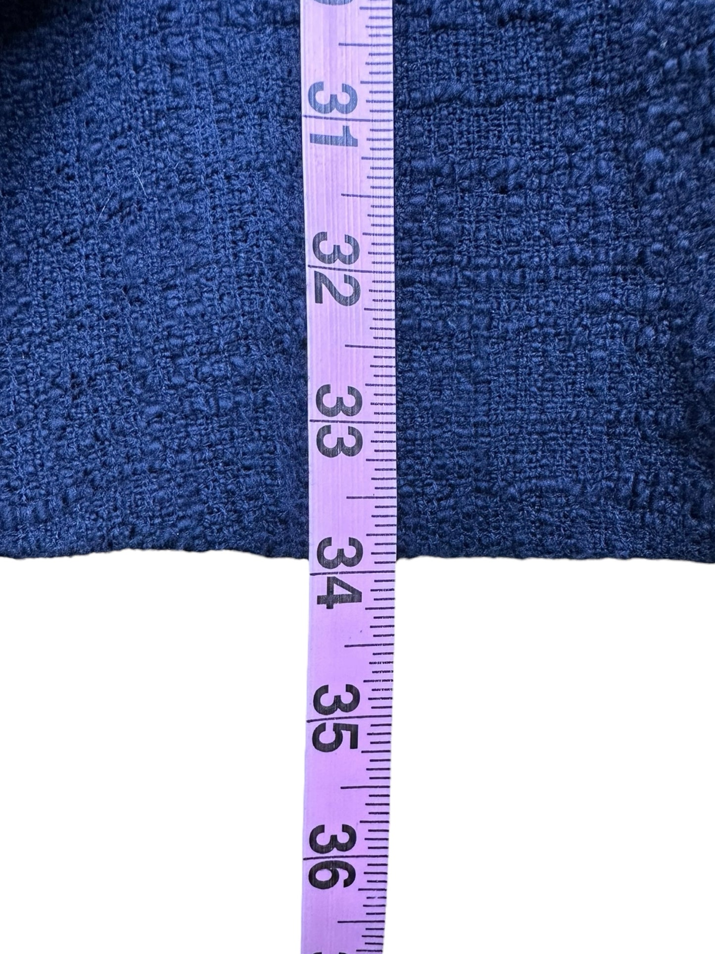 J. Crew Navy Blue Tweed Mini Dress Size 2