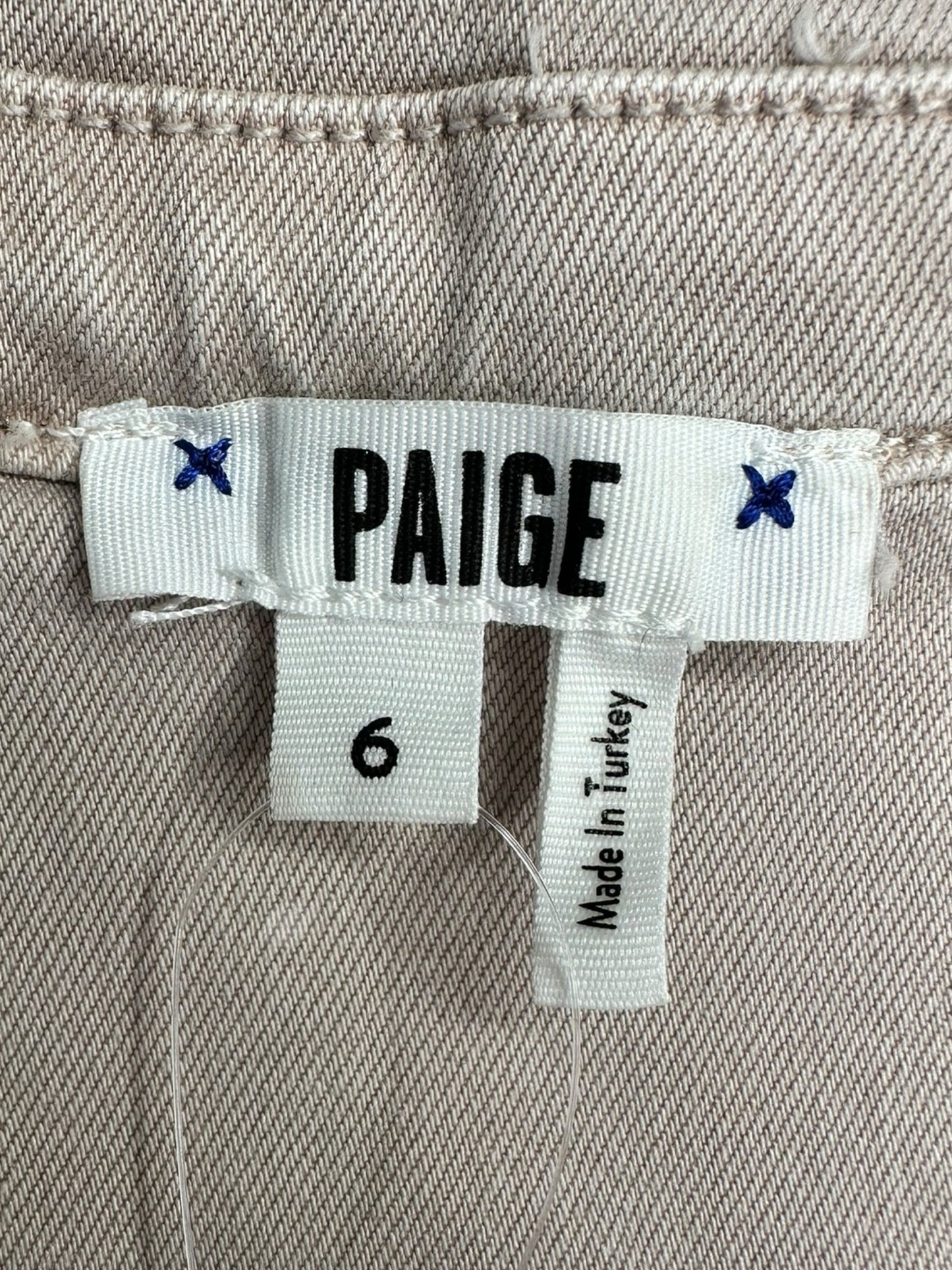 PAIGE Blush Blaire Utility Jumpsuit Size 6