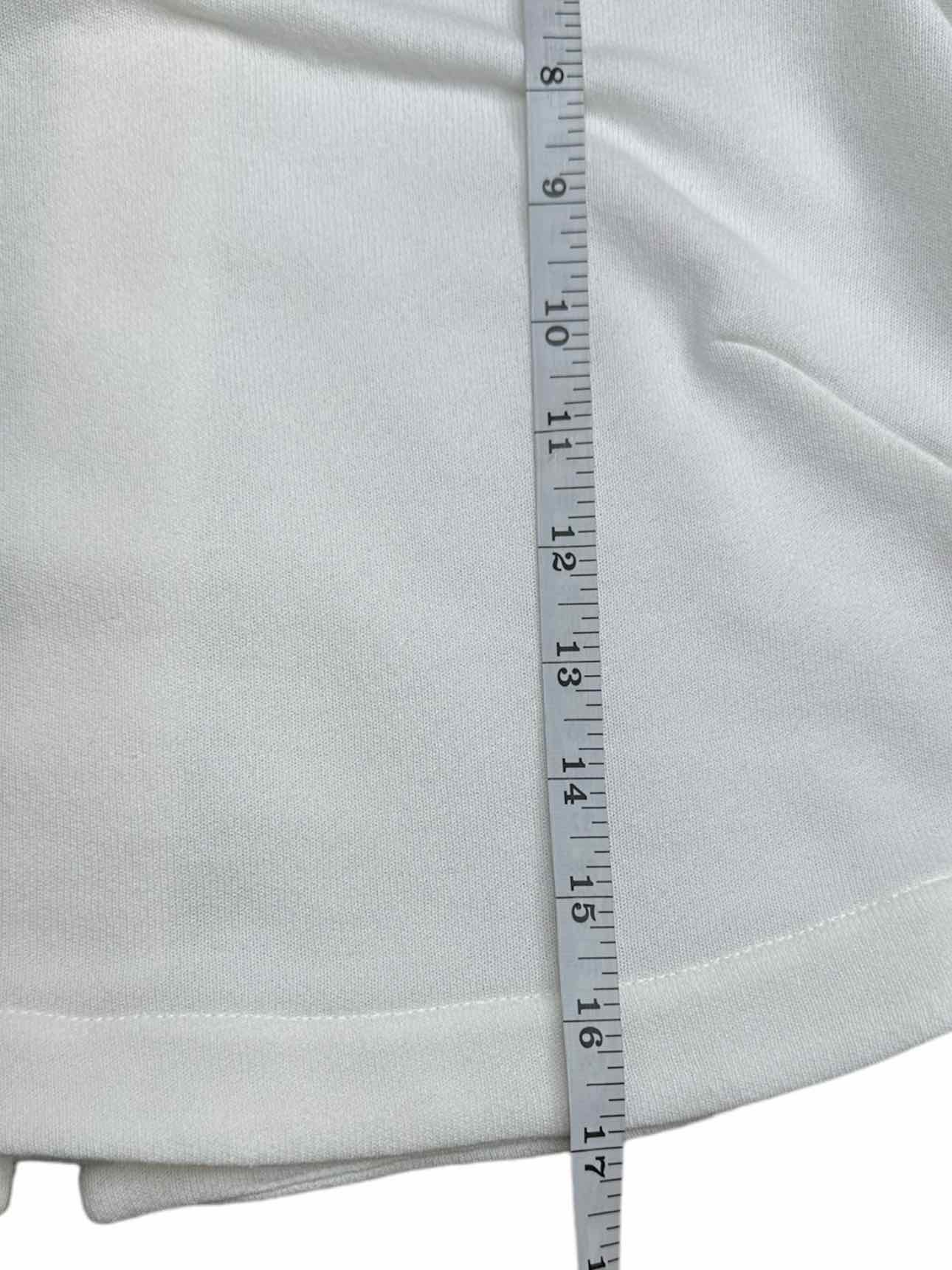 KOCH Cream 100% Cotton Knit Top Size S