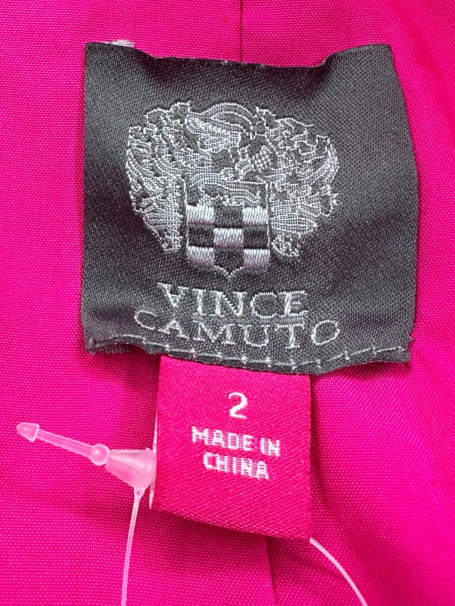 VINCE CAMUTO Hot Pink Blazer Size 2