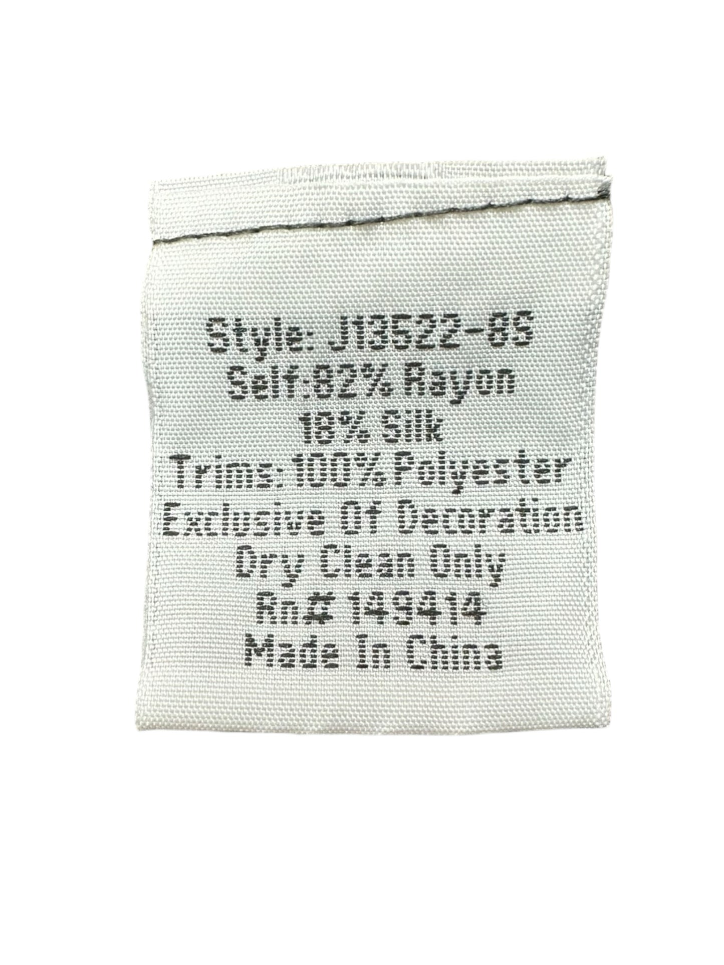 Johnny Was Gray Velvet Embroidered Blouse Size L