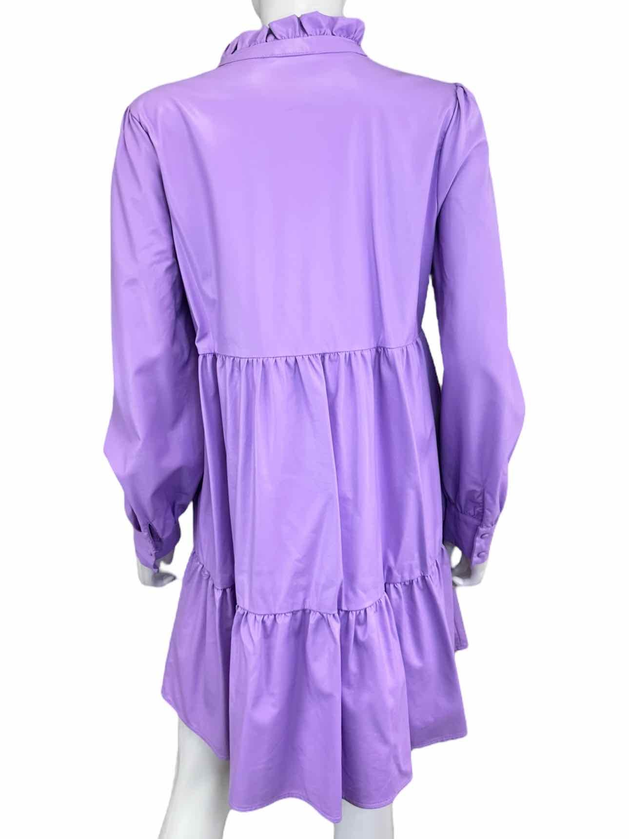 Karlie Casual Purple Dress Size L
