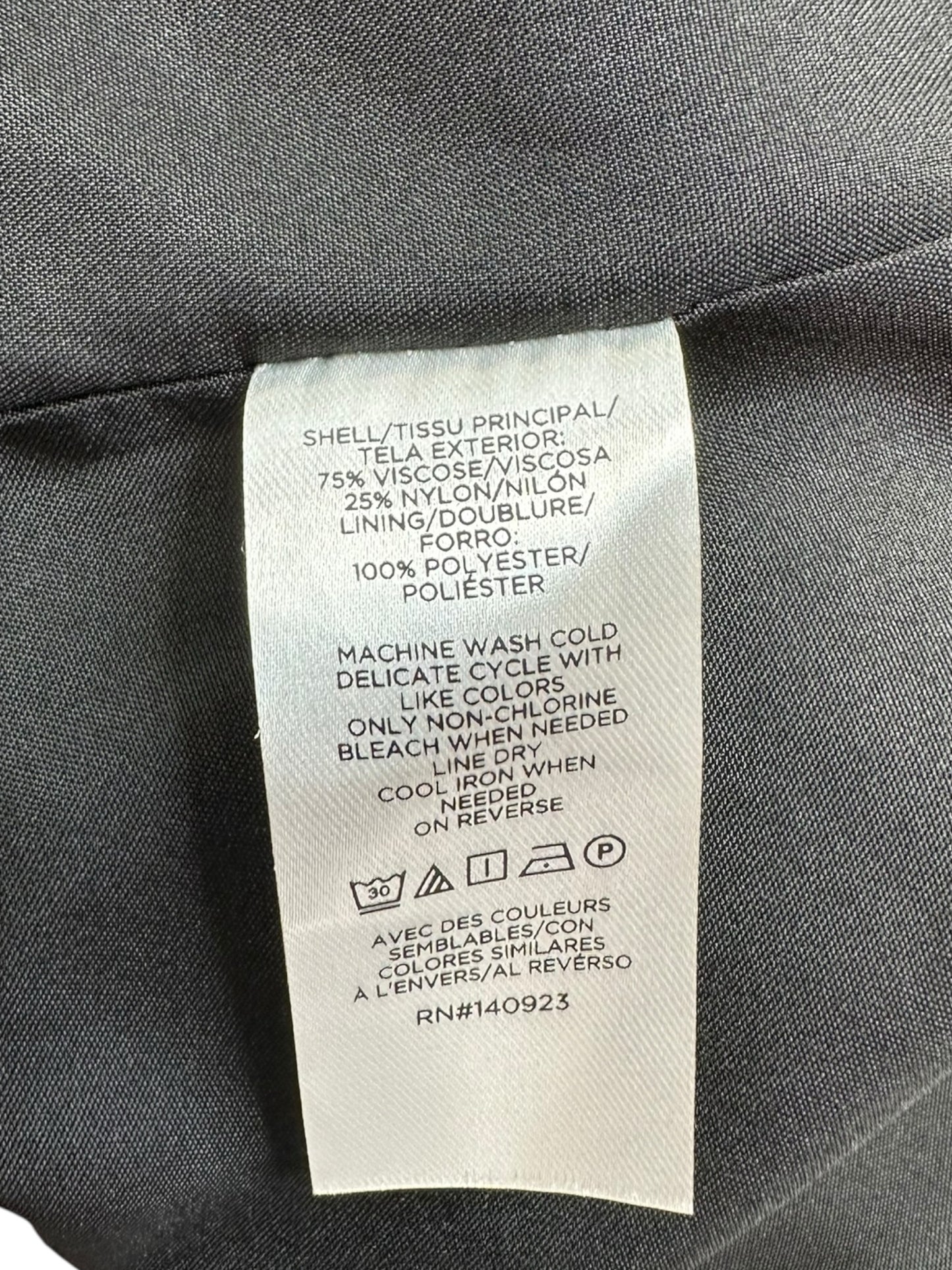 LOFT Black Velvet Jacket Size S