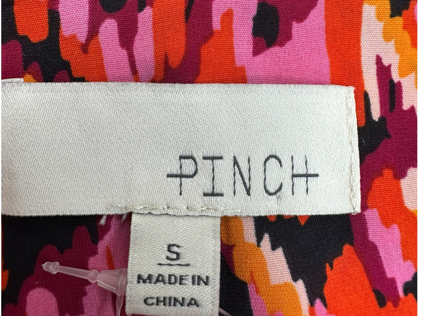 PINCH Red Patterned Casual Dress Size S