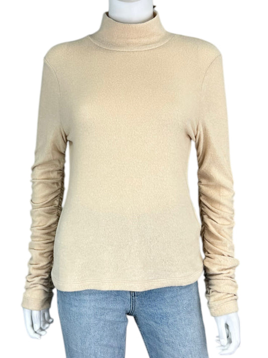 Anthropologie NWT Cream Knit Top Size S