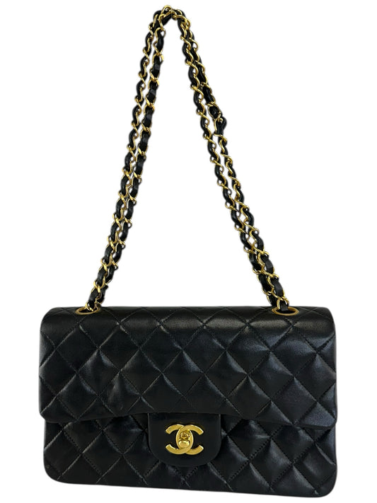 CHANEL vintage Black Medium Classic Designer Handbag