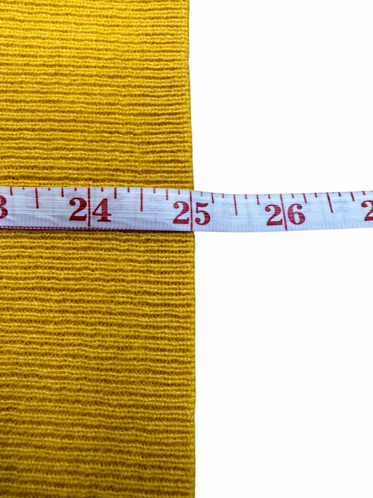 CYNTHIA ROWLEY Yellow 100% Cashmere Sweater Size M BASE