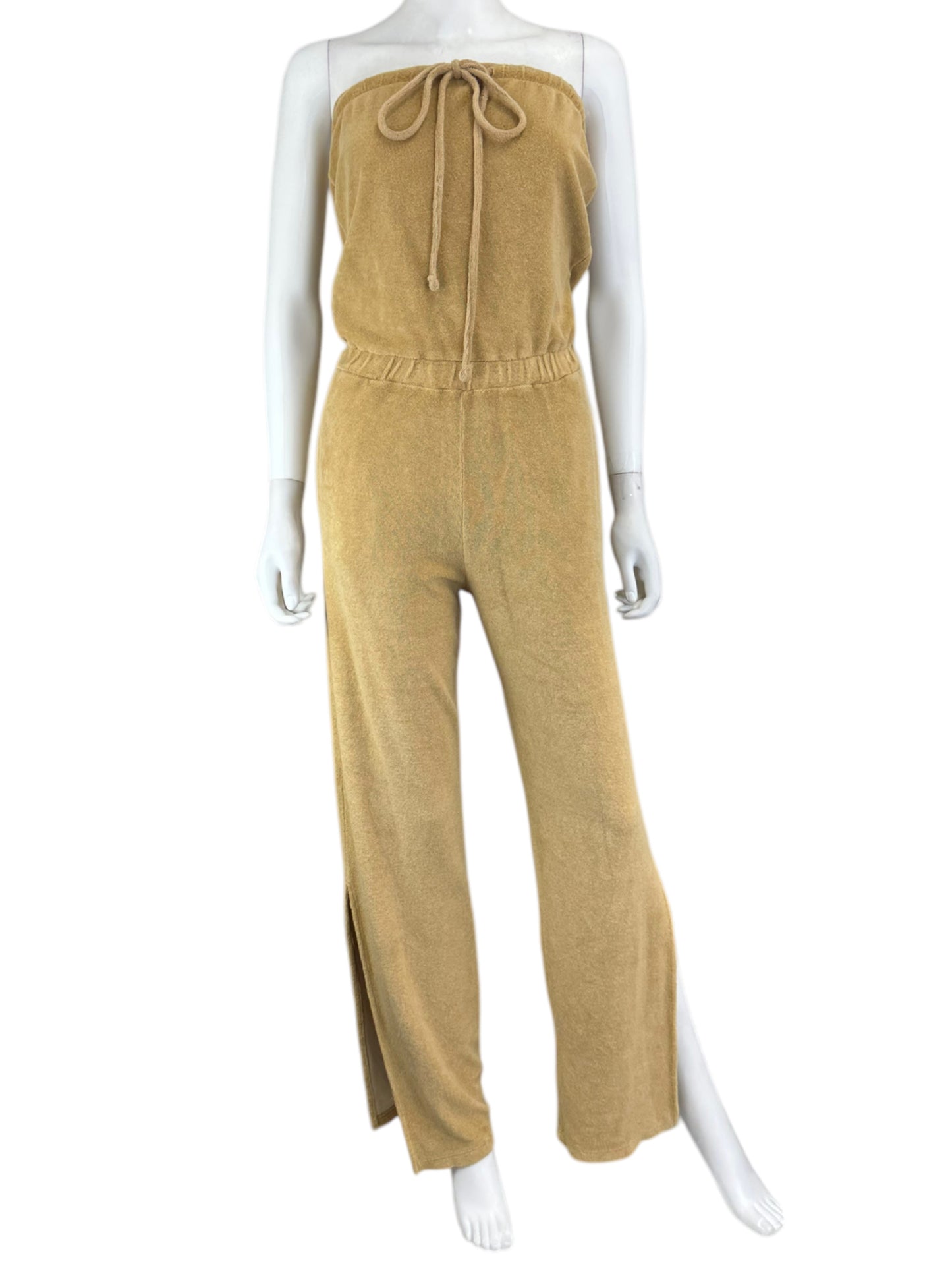 Monrow Terrycloth Jumpsuit Size XS