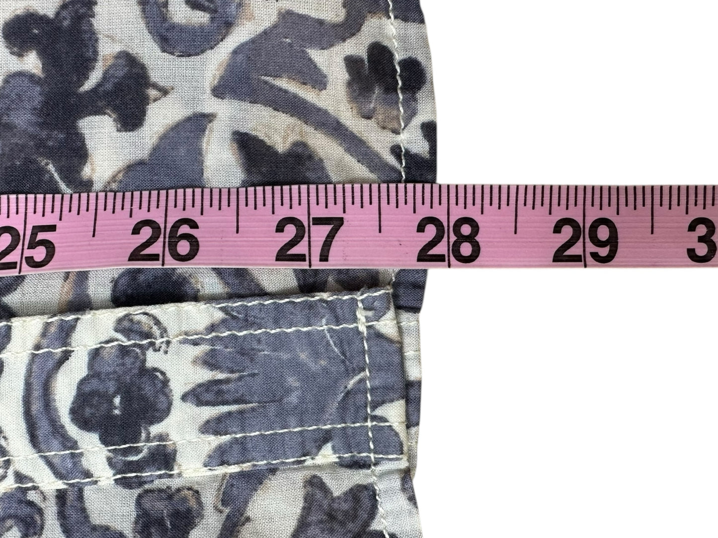 Tory Burch 100% Cotton Paisley Button-Down Shirt Size 12