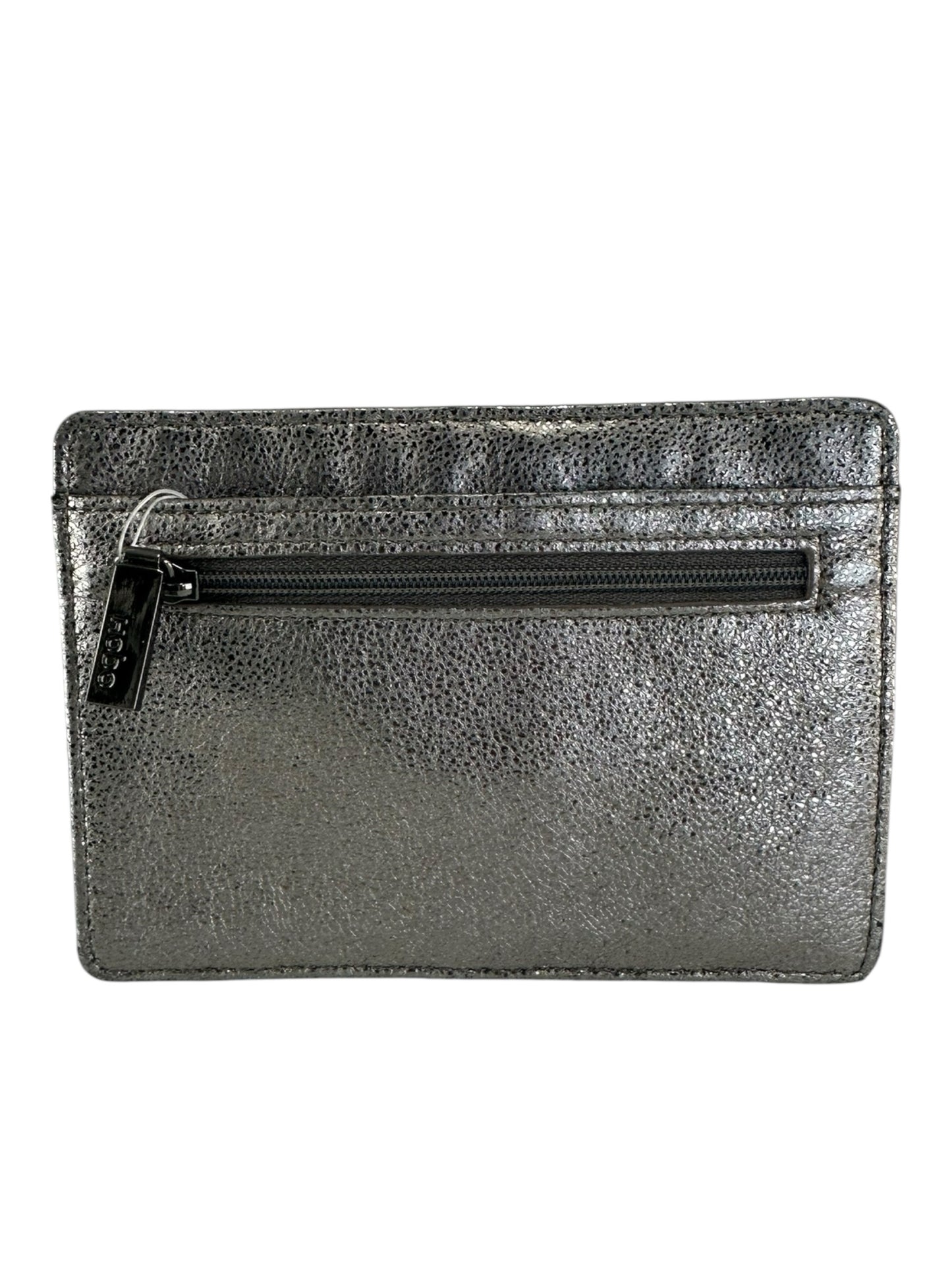 hobo Kai Pearled Silver Card Holder