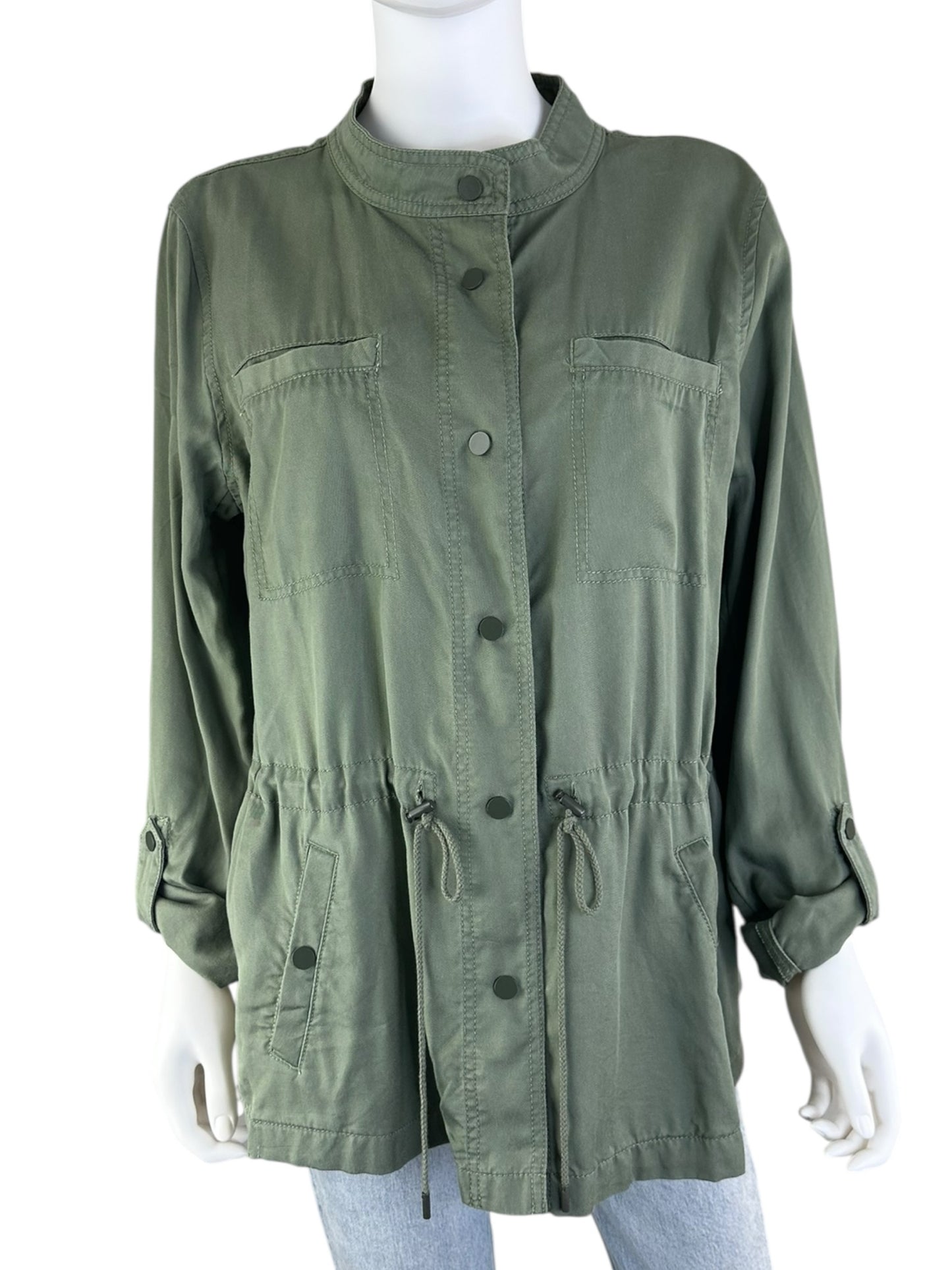 LOFT NWT Green Utility Jacket Size L