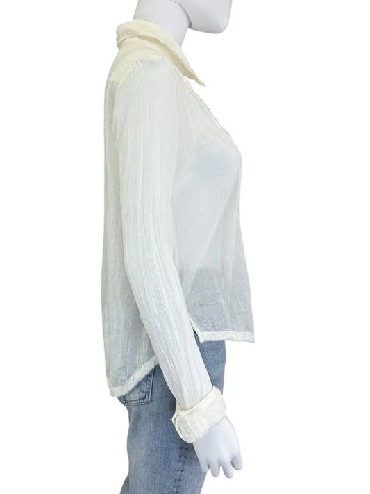 Free People Size S Button-Down Shirt